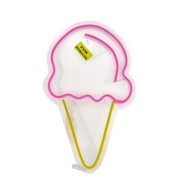 ANUNCIO NEON LED HELADO 45 CM