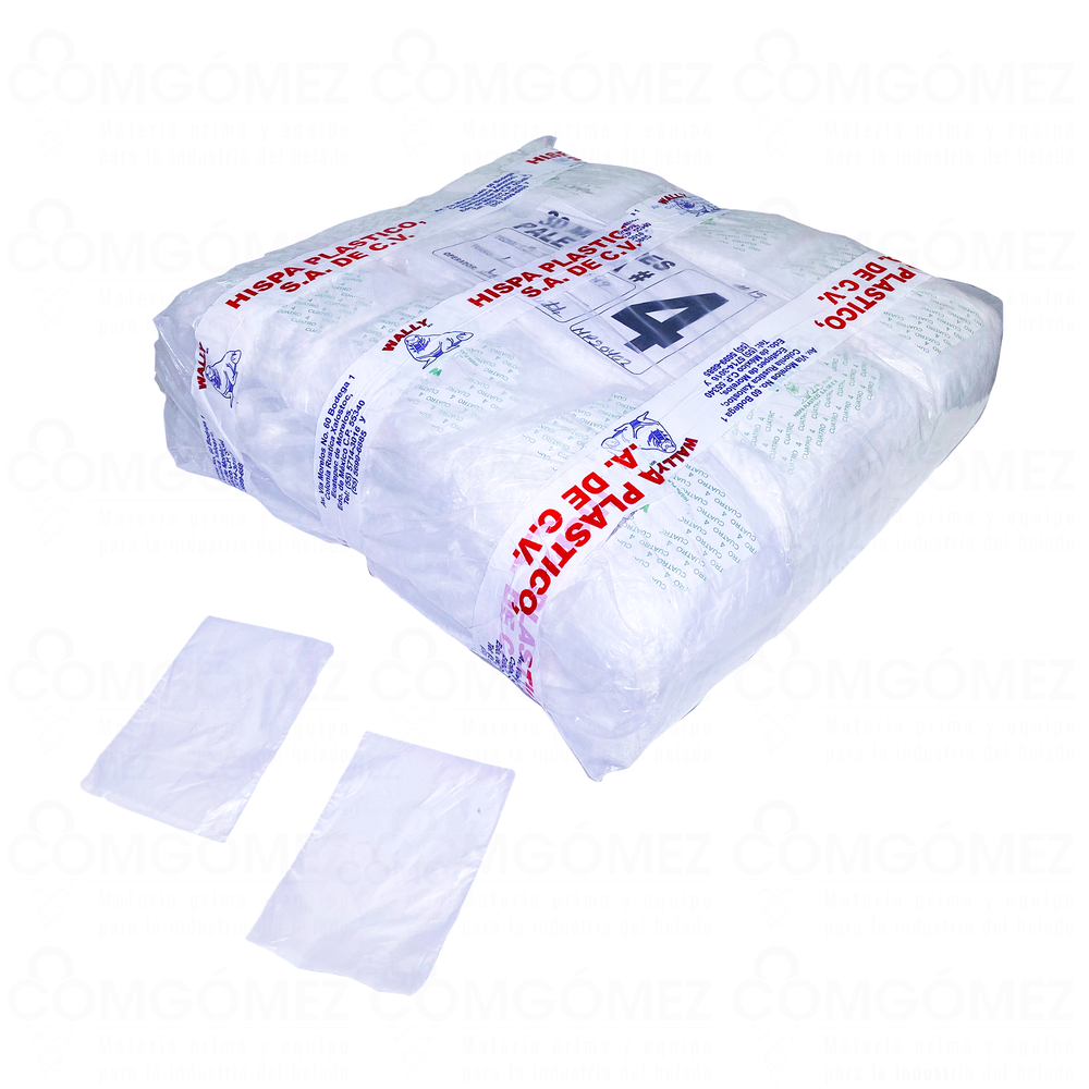 BOLSA POLIP. NO. 4 (15 MILLARES)