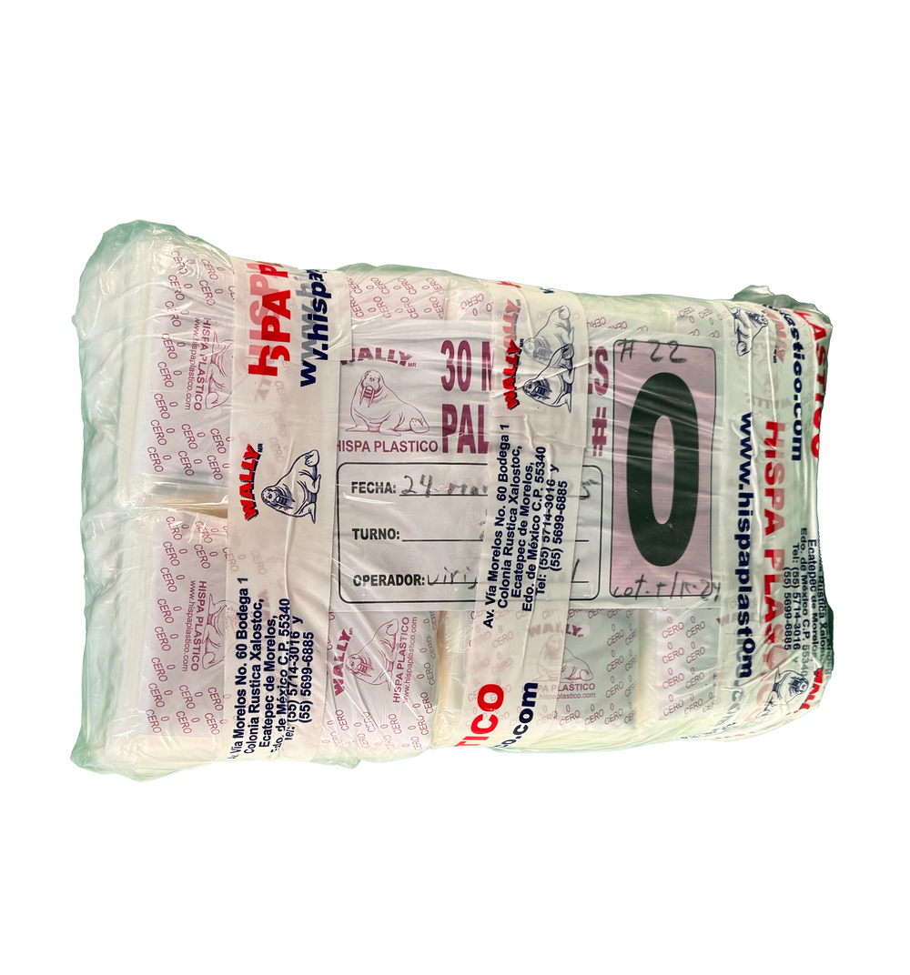 BOLSA POLIP. NO. 0 (15 MILLARES)