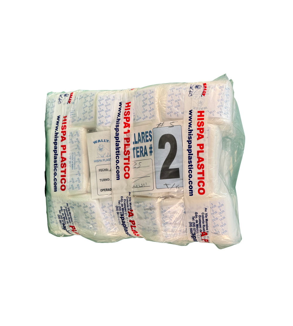 BOLSA POLIP. NO. 2 (15 MILLARES)