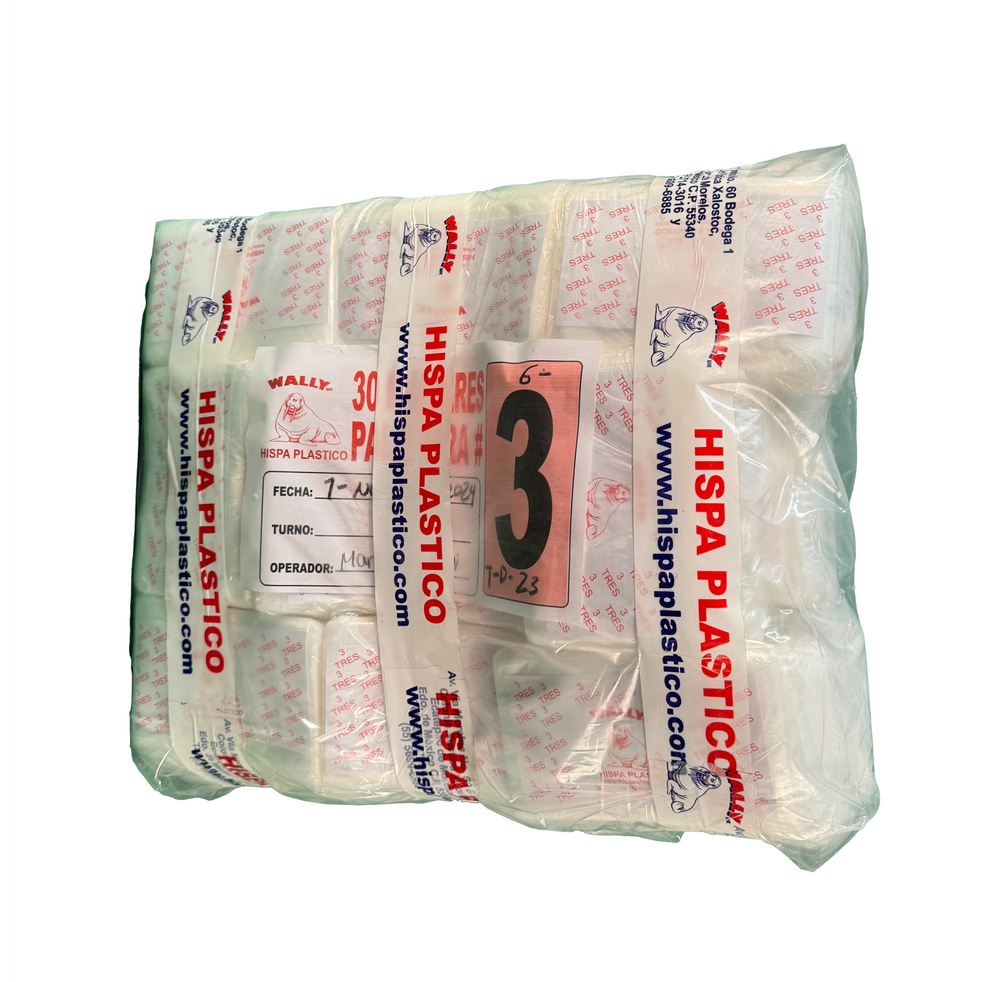 BOLSA POLIP. NO. 3 (15 MILLARES)