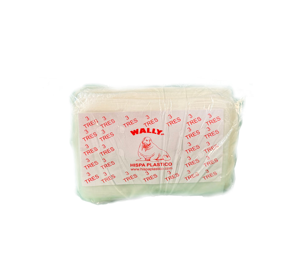 BOLSA POLIP. NO. 3 (15 MILLARES)