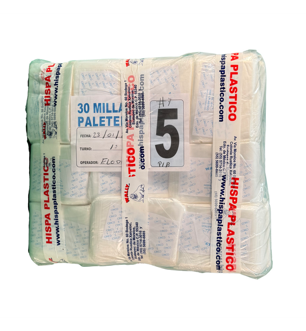 BOLSA POLIP. NO. 5 (15 MILLARES)