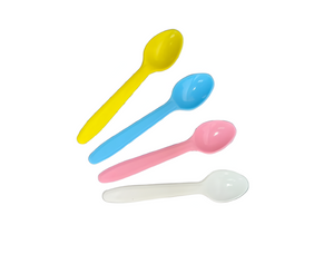 CUCHARA NEVERA COLORES 500PZ (4 BOLSAS)