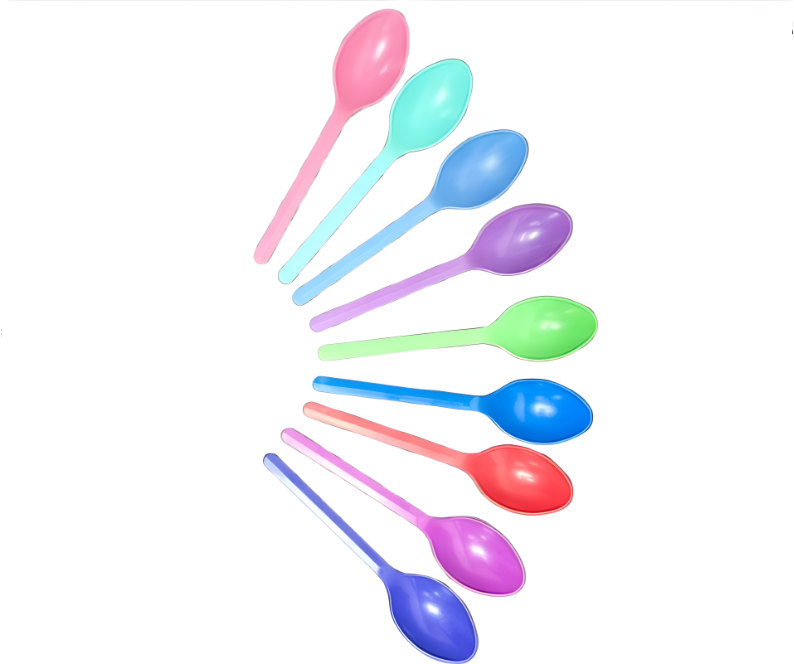 CUCHARA GRANDE PLASTICO DE COLOR 5KG