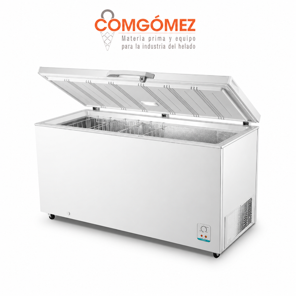 CONGELADOR 18 FT BLANCO COFRE HISENSE