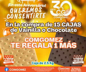 GALLETA MIKI CHOCOLATE