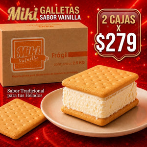 GALLETA MIKI VAINILLA